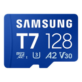 Samsung T7 128 GB microSDXC Azul