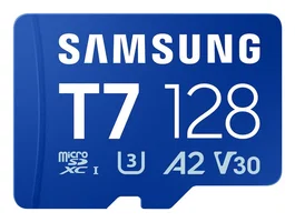 Samsung T7 128 GB MicroSDXC UHS-I Azul