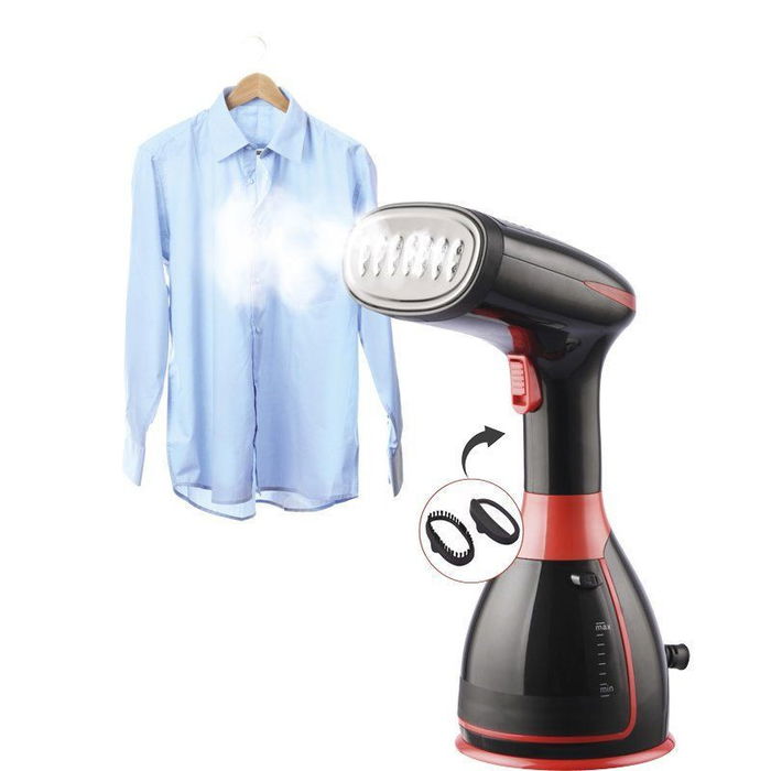 Thulos Plancha de Vapor Vertical TH-VI280 con 2 Cepillos, Anti-Goteo, 280ml, 1500W, 25-30 g/min, Apagado Automático Thulos Plancha de Vapor Vertical TH-VI280 con 2 Cepillos, Anti-Goteo, 280ml, 1500W, 25-30 g/min, Apagado Automático