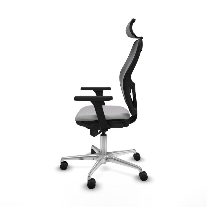 PIQUERAS Y CRESPO Silla de oficina Jorquera Gris claro y Negro PIQUERAS Y CRESPO Silla de oficina Jorquera Gris claro y Negro