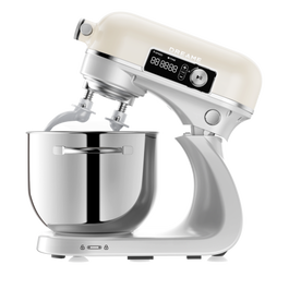 Dreame Batidora de Varillas Profesional 800W, 6L, Acero Inoxidable - Amasar, Batir, Mezclar, 12 Velocidades, Color Crema - Artículo 010712P0000001