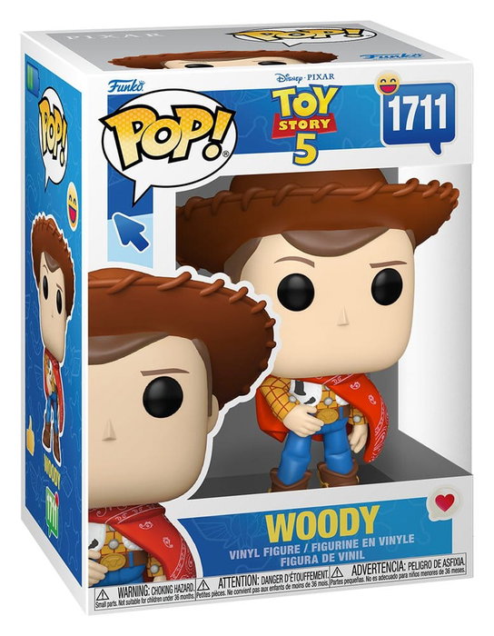 Funko POP! Disney Pixar Toy Story 5 Woody Figura de Vinilo