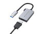 Conceptronic ABBY22G Adaptador USB 3.0 a HDMI Gris, Soporta 1080P 60Hz