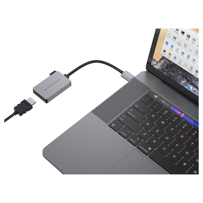 Conceptronic Adaptador USB 3.2 Gen 1 a HDMI 1.4 ABBY22G Gris Conceptronic Adaptador USB 3.2 Gen 1 a HDMI 1.4 ABBY22G Gris