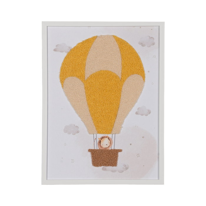 Cuadro Impresión Globo 2/M Decoración 30 X 2,20 X 40 cm (Set de 2)