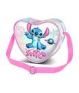 Karactermania Bolso Corazón Casual Lilo y Stitch Cosmic Plateado Karactermania Bolso Corazón Casual Lilo y Stitch Cosmic Plateado