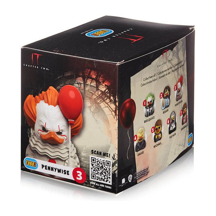 TUBBZ 5056280454427 TUBBZ Sammelente - IT Pennywise 9 cm, Figura Coleccionable de la Serie de TV y Cine, 90 mm, Material PVC