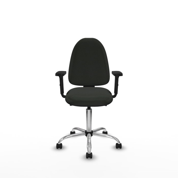 PIQUERAS Y CRESPO Silla de oficina Aýna con mecanismo Asincro y brazos 2D, Negro PIQUERAS Y CRESPO Silla de oficina Aýna con mecanismo Asincro y brazos 2D, Negro
