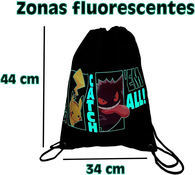 Cyp Brands Saco Mochila 34x44 Pokemon Gotta