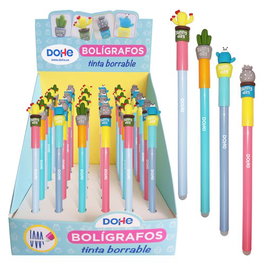 Boligrafo Borrable Dohe Cactus Expositor De 36