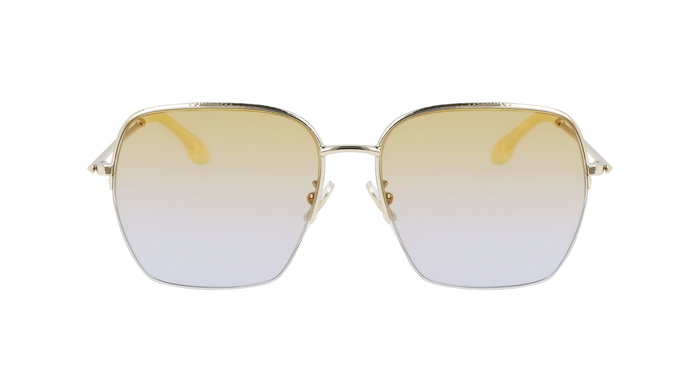 Victoria Beckham VB214SA-723 Gafas de sol doradas