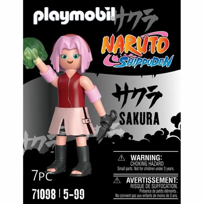 Playmobil 71098 Naruto Shippuden - Sakura Haruno con accesorios