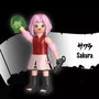 Playmobil 71098 Naruto Shippuden - Sakura Haruno con accesorios