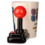 PUCKATOR Taza asa 3D Joystick Arcade Game Over