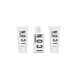 Dsquared 2 Icon Set para Mujer con Eau De Parfum, Gel de Ducha y Loción