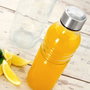 Quid Botella Mesa Vidrio Fresh 1,25 L Azul