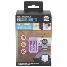 Je cherche une Idee Lámpara LED Anti Insectos y Mosquitos UV, Repelente, Área 16 m², 220-240V, Incluye Caja Regalo
