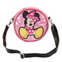 Disney Minnie Mouse Bolso Bandolera Redondo Acolchado, Rosa