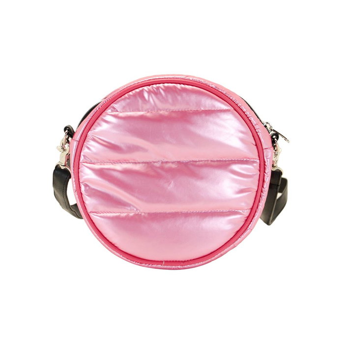 Disney Minnie Mouse Bolso Bandolera Redondo Acolchado, Rosa