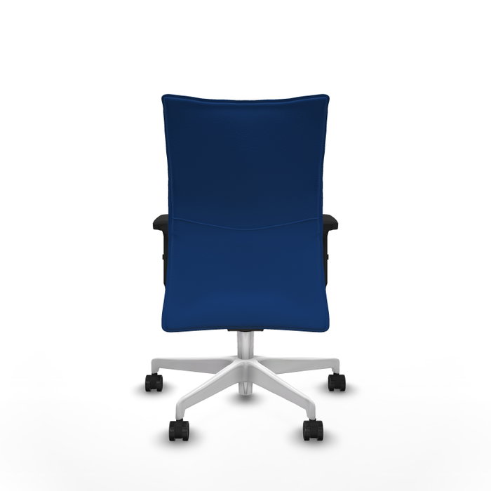 PIQUERAS Y CRESPO Silla Albacete Confidente Azul con Mecanismo Sincro PIQUERAS Y CRESPO Silla Albacete Confidente Azul con Mecanismo Sincro