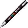 Posca Marcador PC-5M Punta Bala 1,8-2,5 mm Plata