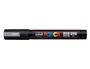 POSCA Marcador PC-5M Punta Bala 1.8-2.5mm No Permanente Plata
