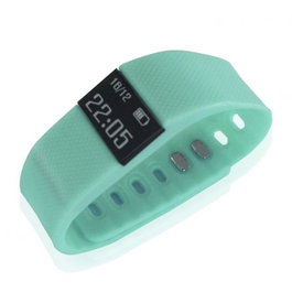 PULSERA CUANTIFICADORA BILLOW XSB60GT TURQUESA - PANTALLA 1.2CM - RESISTENTE HUMEDAD - BAT LITIO - BT 4.0 - PASOS/DISTANCIA RECORRIDA/CALORIAS/ESTADO
