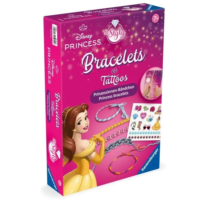 Ravensburger Pulseras y Tatuajes Princesas Disney RAV00025912 Ravensburger Pulseras y Tatuajes Princesas Disney RAV00025912
