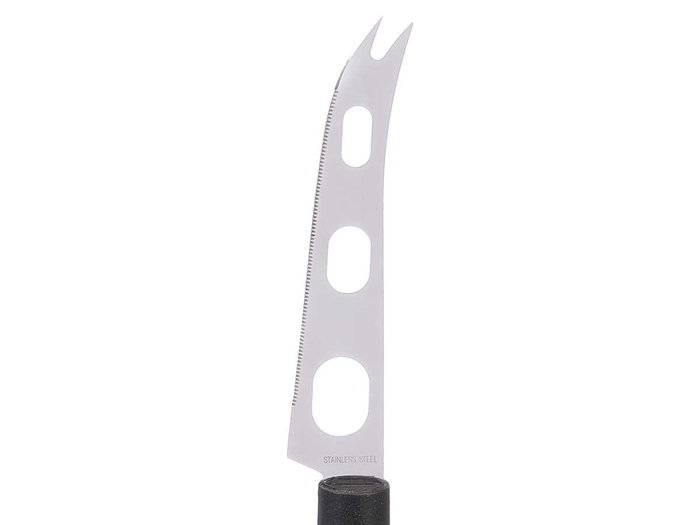 Kinvara Cuchillo Queso Acero Inox (Pack de 36 unidades) de color Negro y Metal Kinvara Cuchillo Queso Acero Inox (Pack de 36 unidades) de color Negro y Metal