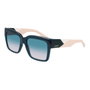 Lacoste L6033S-N-664 Gafas de Sol para Mujer con Cristal Rosa