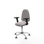 PIQUERAS Y CRESPO Silla de oficina Aýna Blanca con Brazos 2D