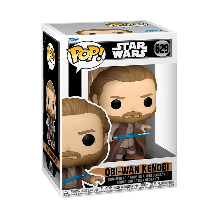 Funko Pop! Obi-Wan Kenobi Star Wars con Sable Láser y Base Especial Funko Pop! Obi-Wan Kenobi Star Wars con Sable Láser y Base Especial