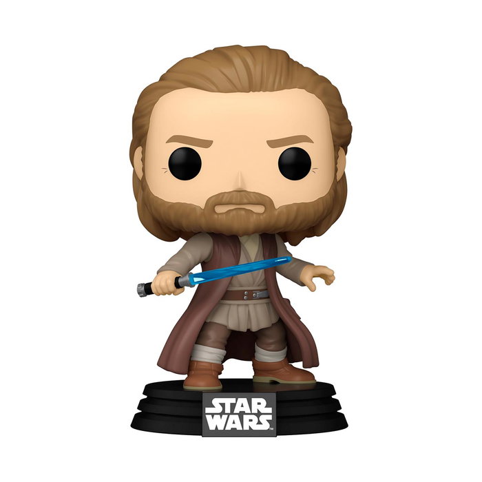 Funko Pop! Obi-Wan Kenobi Star Wars con Sable Láser y Base Especial Funko Pop! Obi-Wan Kenobi Star Wars con Sable Láser y Base Especial