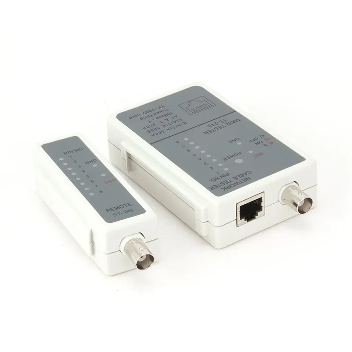 Gembird NCT-1 Comprobador de cables de red Blanco