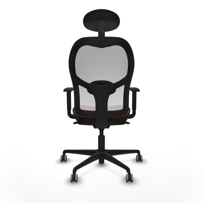 PIQUERAS Y CRESPO Silla de oficina Jorquera Marrón y Blanco PIQUERAS Y CRESPO Silla de oficina Jorquera Marrón y Blanco
