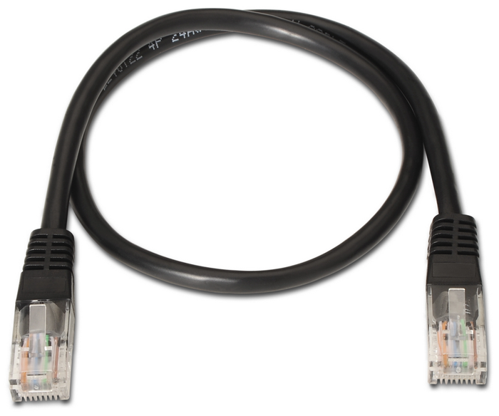 Aisens Cable de red Cat5e U/UTP A133-0202 0,5m Negro Aisens Cable de red Cat5e U/UTP A133-0202 0,5m Negro