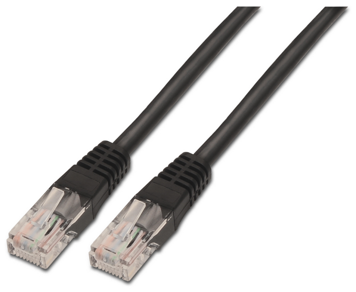Aisens Cable de red Cat5e U/UTP A133-0202 0,5m Negro Aisens Cable de red Cat5e U/UTP A133-0202 0,5m Negro