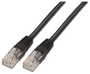 Aisens Cable de red Cat5e U/UTP A133-0202 0,5m Negro