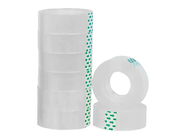 Greening Cinta Adhesiva Transparente 33 m x 19 mm para Oficina, Hogar y Emb