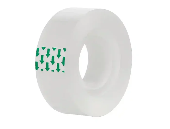 Greening Cinta Adhesiva Transparente 33 m x 19 mm para Oficina, Hogar y Emb
