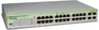Allied Telesis Switch WebSmart 24 puertos Gigabit Ethernet 10/100/1000 con 4 bahías SFP
