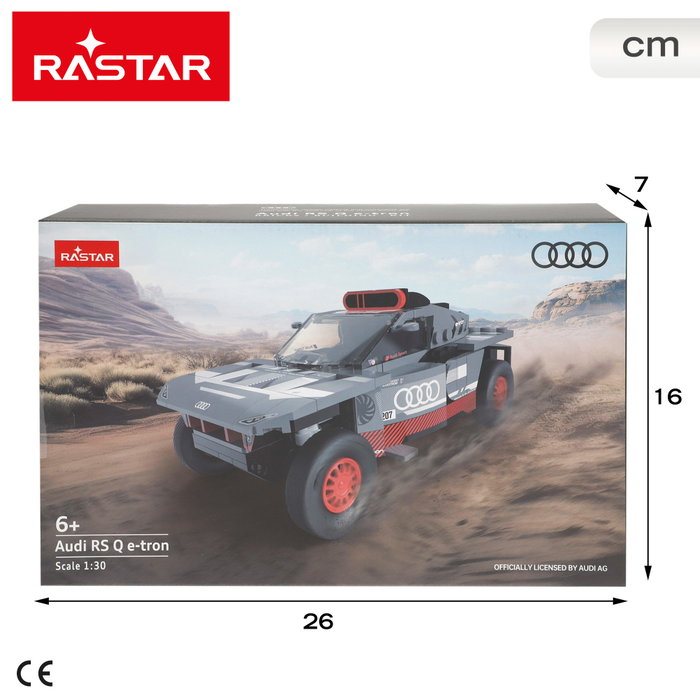RASTAR Kit de montaje de coche escala 1:30 RASTAR Kit de montaje de coche escala 1:30