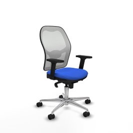 PIQUERAS Y CRESPO Silla de oficina Jorquera Azul y Blanco