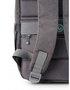 Urban Factory ELB15UF Mochila para Portátil de 15.6" (39.6 cm), Gris, Poliéster Reciclado, Resistente al Agua, con Múltiples Bolsillos