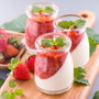 La Mediterranea Tarrito de Vidrio con Tapa de Corcho 100ml (Pack de 36 Unidades)