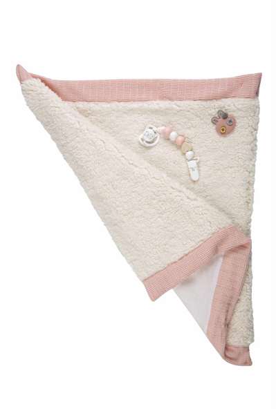 Muñecas Arias Muñeca Reborn Marta Rosa 40 cm con Manta