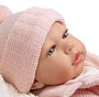 Muñecas Arias Muñeca Reborn Marta Rosa 40 cm con Manta