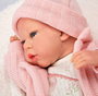 Muñecas Arias Muñeca Reborn Marta Rosa 40 cm con Manta