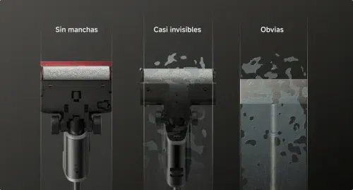 Dreame Aspirador H15 Pro Heat Wet&amp;Dry, Limpieza de Bordes 2cm, 21000 Pa, Negro