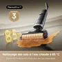 Dreame Aspiradora de Calor H15 Pro Limpieza de Suelos a 85 °C Brazo Robótico con IA Sensor RGB Inteligente 22 kPa